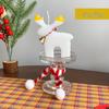 Creative Christmas Snowman Candle Ornament - Cute Gift and Holiday Atmosphere Decor for Girls