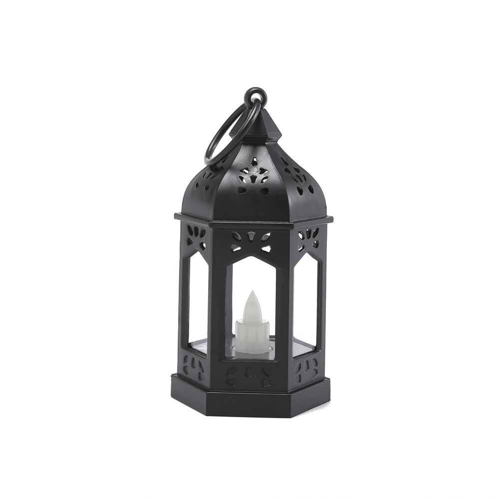 European Retro Plastic Style Portable Electronic Wax Stand for Home and Restaurant Holiday Decoration