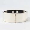 Great TIFFANY&Co. Bangle T cut out Silver black AG925 Women Used