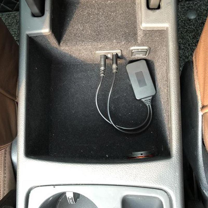 1pcs Bluetooth Radio Cable Adapter Universal Car Aux Bluetooth Music Audio Receiver Car Charger Adapter For BMW E90 E91 E92 C1F1