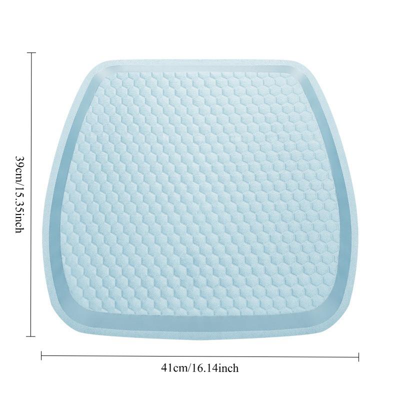 Car Seat Cushion Cooling Pad 3D Honeycomb Breathable Mesh Summer Cool Seat Cover Anti-Slip Massage Mat Auto Accessories