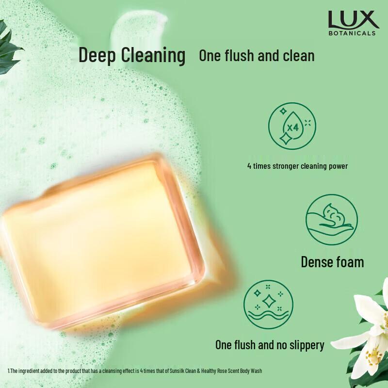 Lux Botanical Citrus Purifying Bar Soap (3 x 95g)