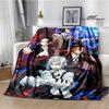 Cartoon Bungou Stray Dogs bedruckte Decken Picknickdecke Warme Flanelldecken Hausbettbezüge Decken für Betten Geburtstagsgeschenk
