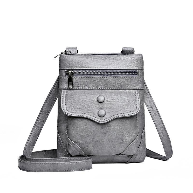 Women's Mini Messenger Bag Multifunctional Small Square Bag Fashion Retro Medium and Old Shoulder Change Bag Women