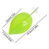 Turtle Basking Area Habitat Decor Leaf Shape Terrarium Decor with Suction Cups Suction Cups Leaf Shape Terrarium Accessories