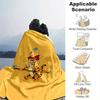 1pc,"Home Decorative Throw Blanket Perfect for Couch, Bedroom, Living Room, Travel