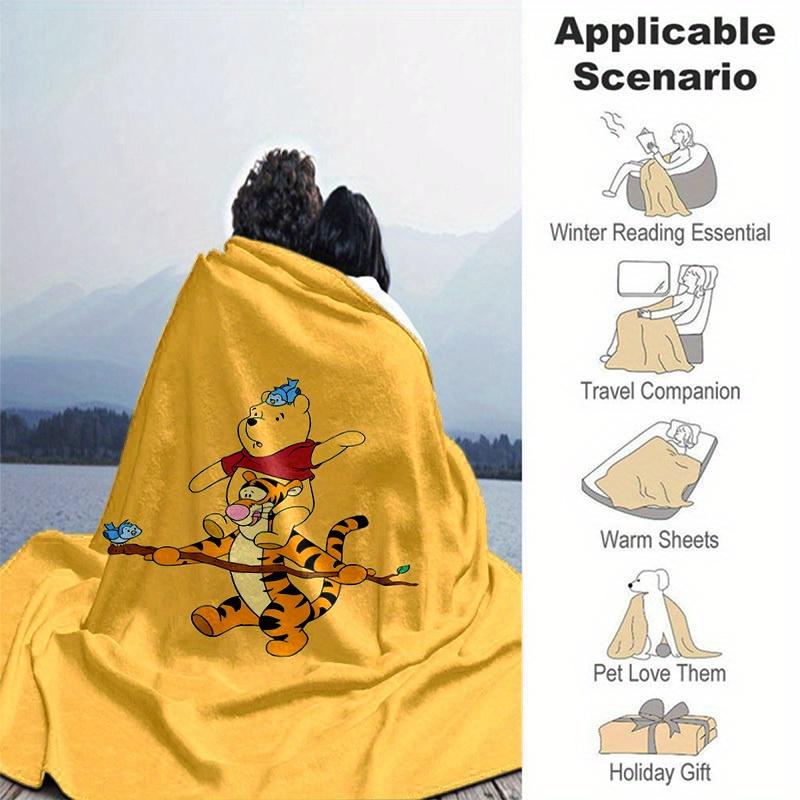 1pc,"Home Decorative Throw Blanket Perfect for Couch, Bedroom, Living Room, Travel
