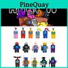 Exciting Space Among Us 16 Character Mini Building Blocks Perfect For Kids Playtime