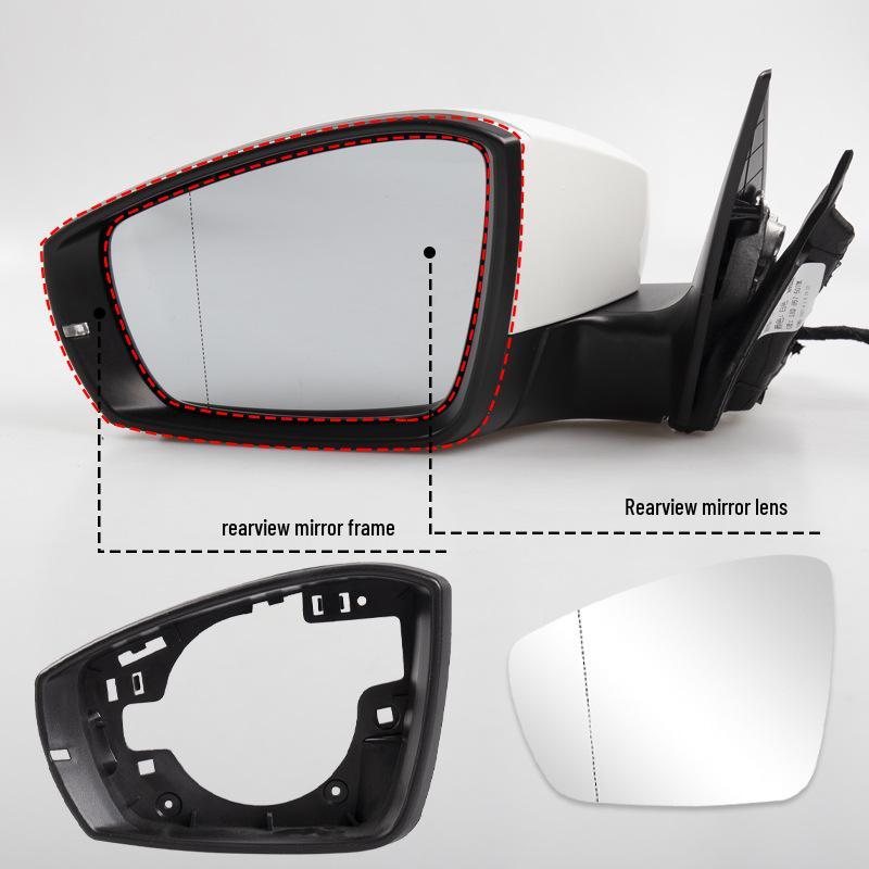 Volkswagen Lavida Rearview Mirror Shell & Turn Signal Lens Frame for 13, 15, 17 Models