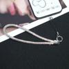 Luxury Keychain Rhinestone Phone Lanyard Bright Bling Bling Glitter Wrist Straps Hanging Cord Phone Accessories