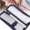 Insulated Portable Insulin Cooler Bag -Friendly Cold Ice Pack Physical Cooler Box Lightweight Simple Zipper Carry Bags Travel Emergency Bag Medical