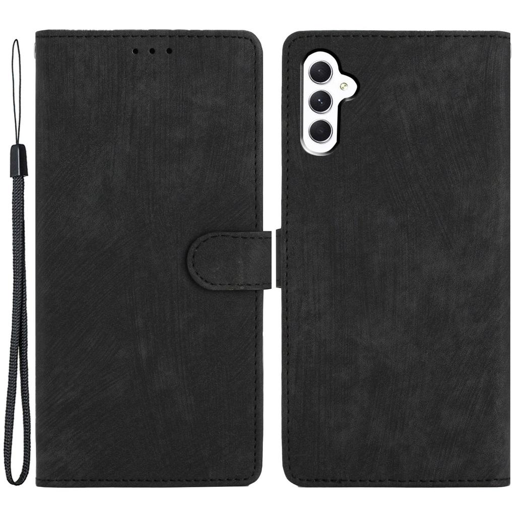 Für Samsung Galaxy A56 5G Hülle mit Kartenfächern Hautgefühl PU-Leder Handyhülle Ständer