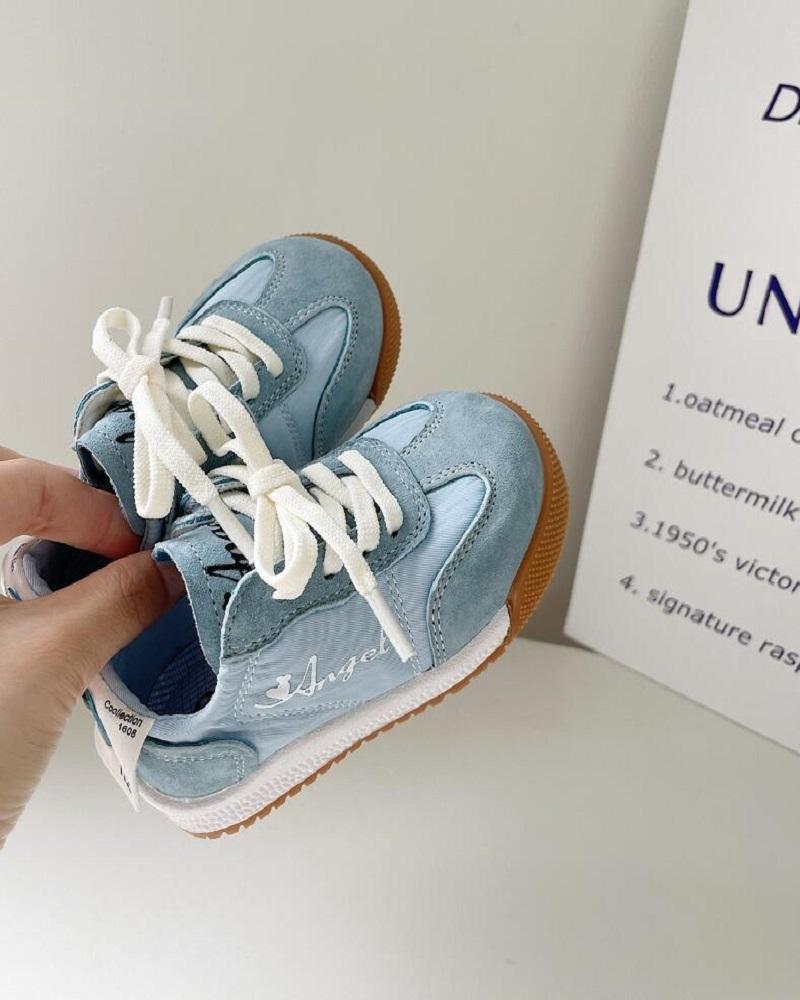 

Size 15-25 Baby Shoes Autumn Soft Sole Boys Toddler Shoes 0-1 Year Old Female Infant Casual Board Shoes Beige Yellow Blue 23