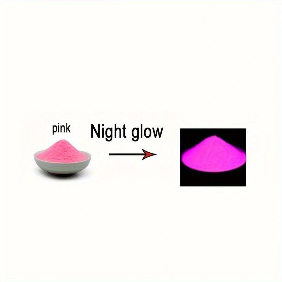 1 pack of low-temperature candle high brightness luminous powder luminous pigment DIY candle dropper filling material