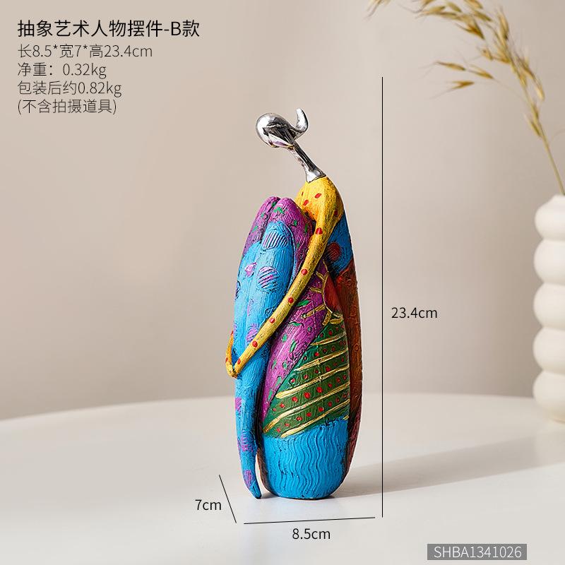 

Creative Abstract Figure Figurines,home Living Room TV Cabinet Table Decorations,luxurious Sophisticated Office Art Furnishings
