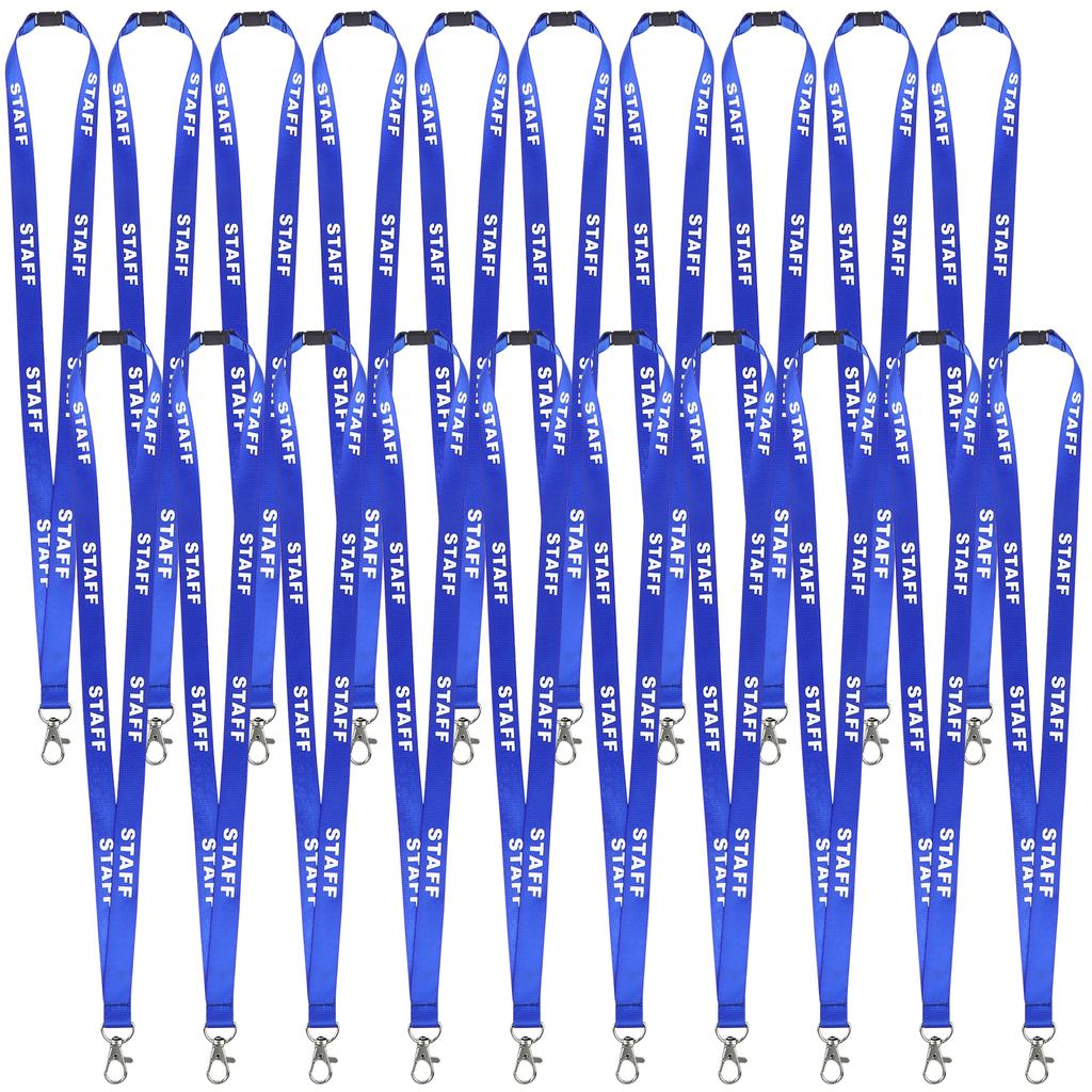 Beautywen 20 Pièces Lanière Porte-Badge Porte-Clés Lanières de Poignet et de Cou Porte-Badge Porte-Clés Dragonne pour Téléphone Mer
