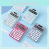 Versatile 12 Mini Digit Solar Power Calculator Colorful Design Offices Tool