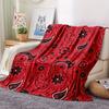 Bohemian Pattern Digital-printed Polyester Bedroom Velvet Flannel Cover Blanket Fleece Soft Sofa Cover Blankets for Beds