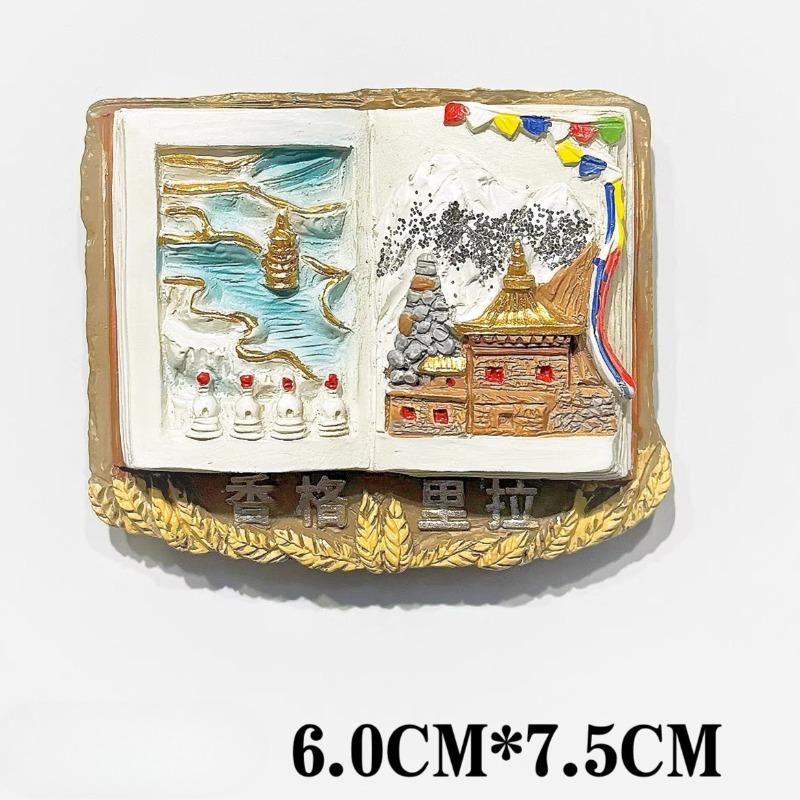 China Souvenirs Guangzhou Tower Fridge Magnets Fujian Guangxi Beihai Xiamen Wuzhen Dali Luoyang Zhangjiajie Fridge Magnets Gifts