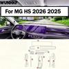 Auto Interior Accessories Protection Film Transparent TPU LCD GPS Navigation Gear Panel Center Console For MG HS 2026 2025