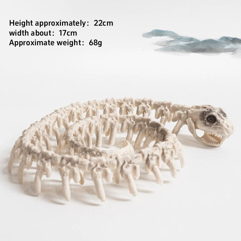 New Halloween Dog Skeleton Decoration Spooky Skeleton Animal Puppy Bones Skeleton Decoration For Halloween Indoor Outdoor