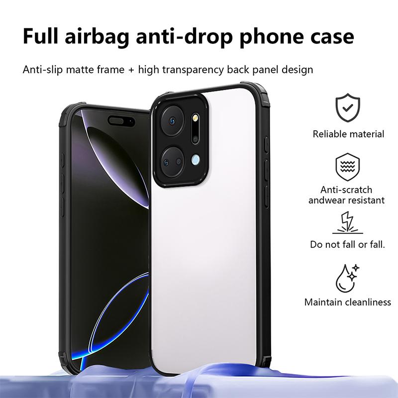 High Quality Soft Silicone Transparent Phone Case For Honor X6 X6A X6B X6C X7A X7C X7D Shockproof Camera Lens Protect Cover