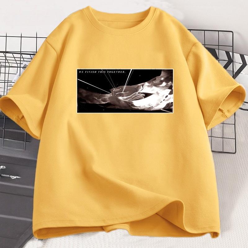 Jayvik TShirt Unisex Women Vintage Jayce X Viktor Arcane T Shirt Casual Short Sleeve Tshirt Cotton Slim Tees Streetwear Tops