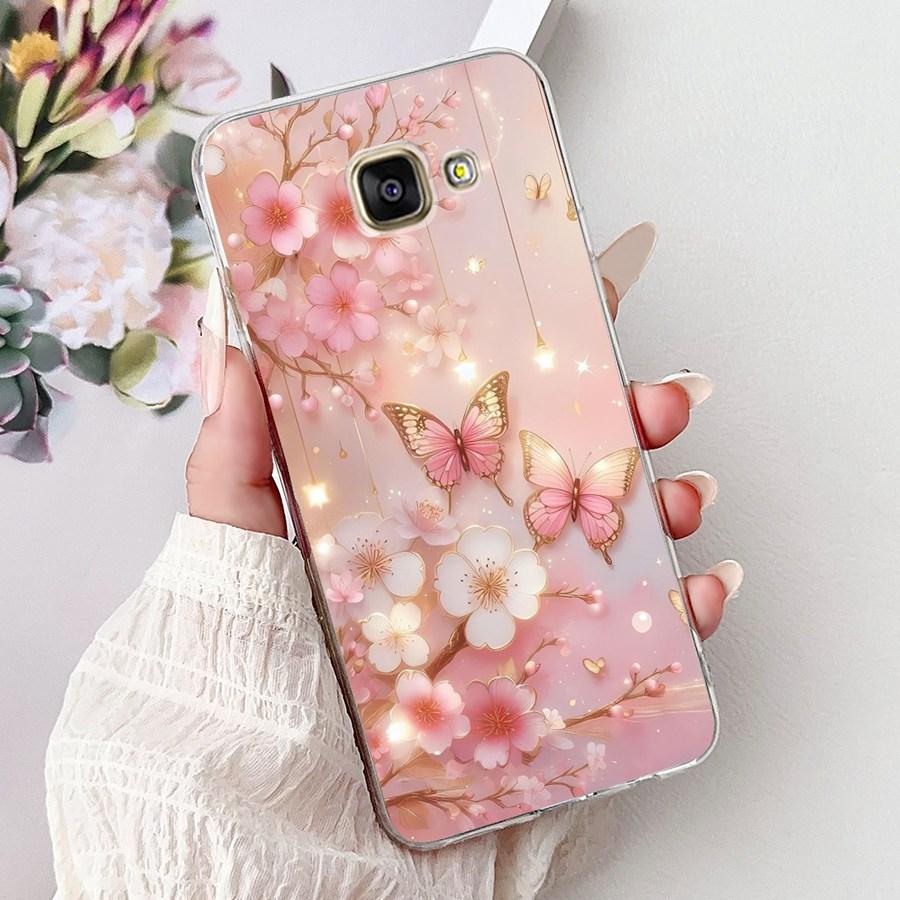 Für Samsung A3 2016 Hülle Galaxy A3 2017 Rückseite Cartoon Dünn Weiches Silikon Funda für Samsung A310F A320F Stoßfest Capa