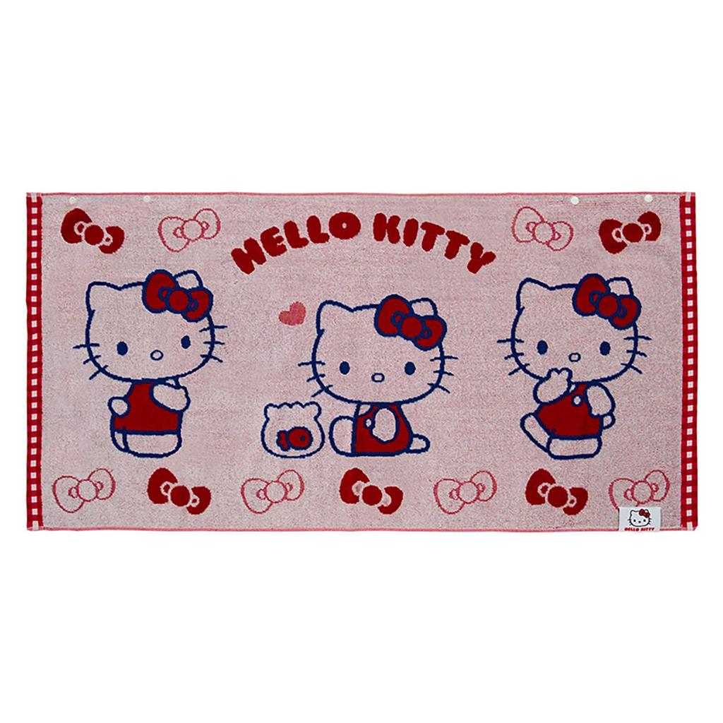 Sanrio Bath Towel Hello Kitty 841421 (SANRIO) Snap-on