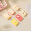 Automatic Retractable Box Cutter with Keychain Mini Safety Knife for Opening Packages Cartoon Portable Box Opener Tool for Home Office Travel