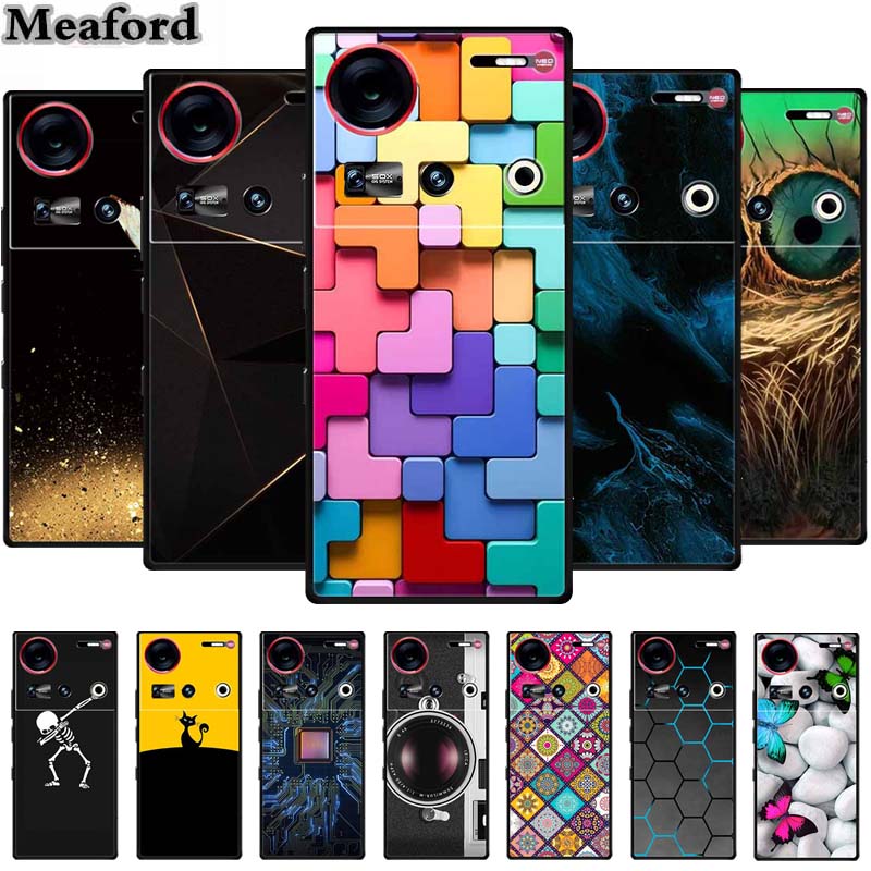Für ZTE nubia Z70 Ultra Hülle Luxus TPU Weiches Silikon Cover Handyhüllen für Nubia Z70 Ultra NX736J Schutzhülle Neu Stoßfänger Funda