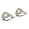 2 Pcs Climbing Bolt Hanger 316 Stainless Steel Large Bearing Capacity Anchor for Carving Aerial Work