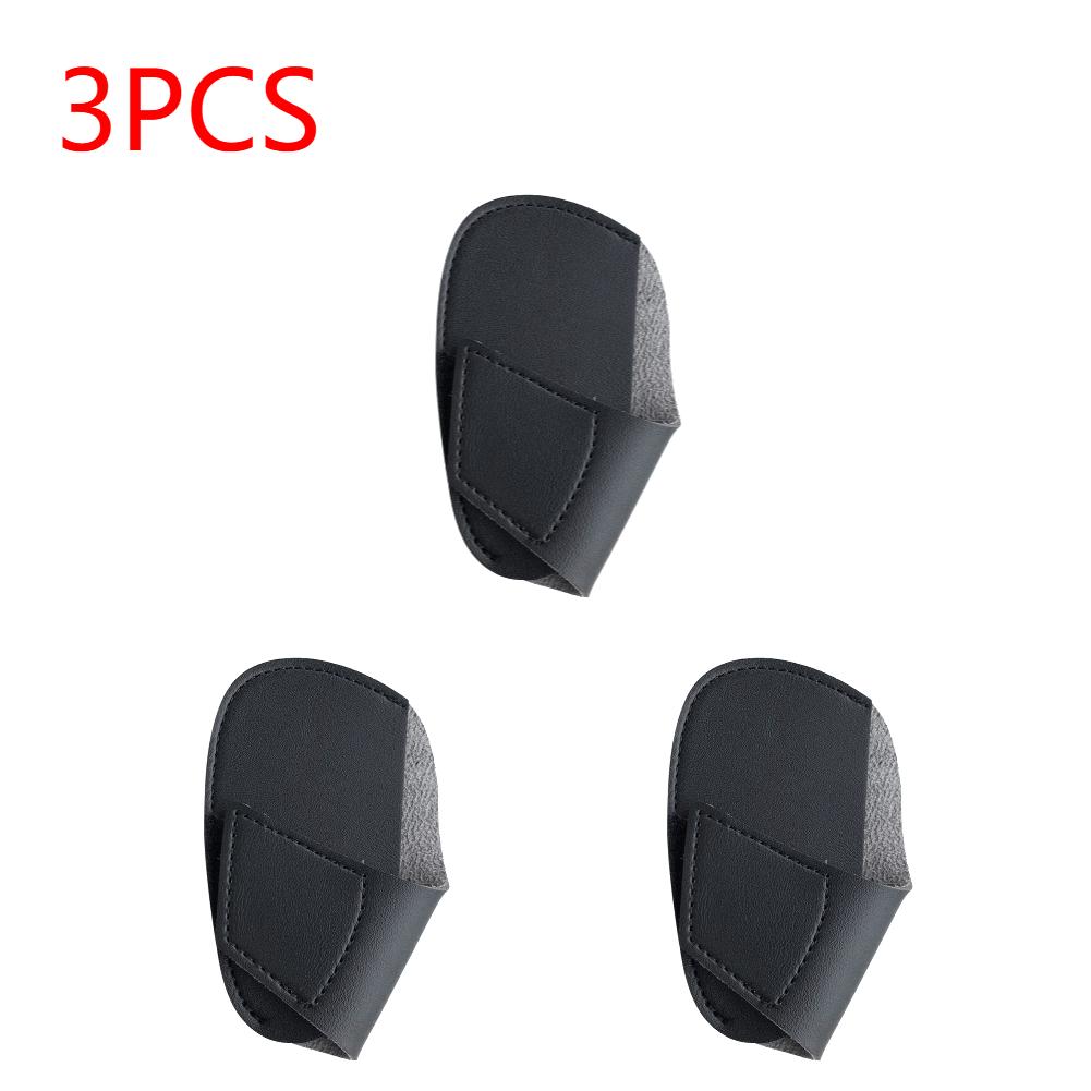 1-10 Stück Tragbare Golfschlägerhauben PU Leichtgewichtige Golfschlägerkopf Leder Wedges Abdeckungen Outdoor Golf Sport Zubehör für Golfer