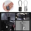 Zamek do kasku motocyklowego, Uniwersalny zamek szyfrowy 3-cyfrowy, Wysokie bezpieczeństwo, Zamek celny TSA, Zamek do kasku na plecak, Wózek, Bagaż