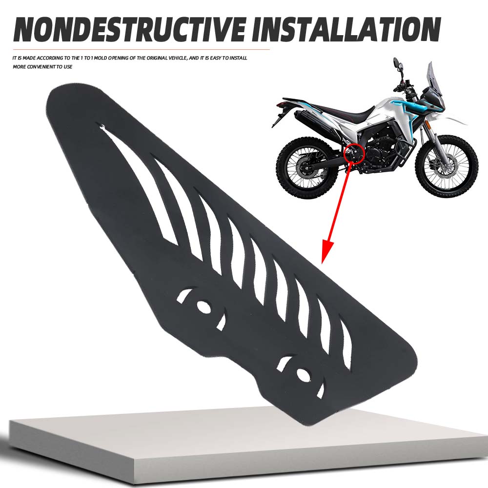 Motorcycle Rear Brake Master Cylinder Guard Protection Cover Protector For Loncin Voge 300 Rally 300 GY Rally300 Accessories