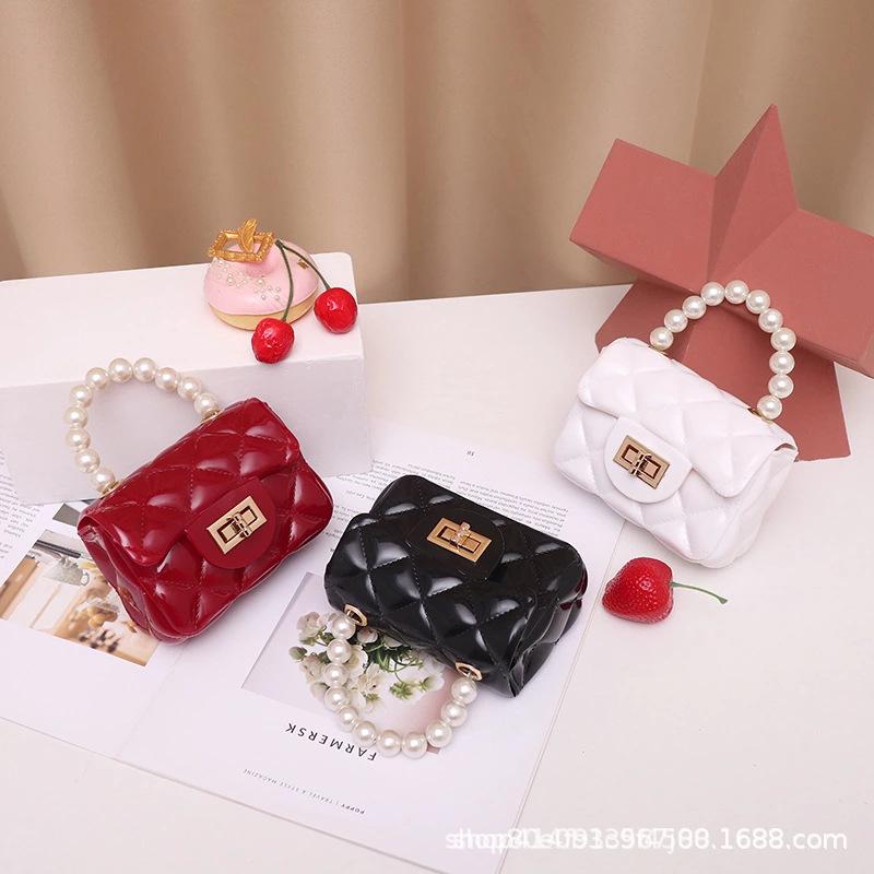 Small Jelly Bag Ladies Handbags Bag Pearl Handbag Jelly Bag Women's Handbag Crossbody Bag
