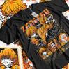 Agatsuma Zenitsu T-Shirt Demon Slayer Kimetsu No Yaiba Movie Halloween Shirt