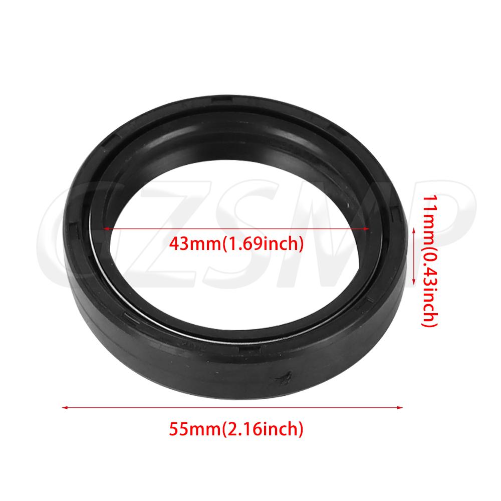Fit for YAMAHA Bolt XVS950/ R-Spec 2014-2016 V-Star 250 XV250 Motorcycle Absorber Front Fork Oil Dust Seal 43x55x11