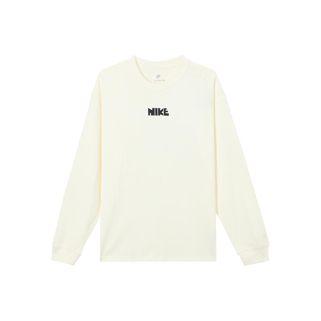 Nike Sweatshirts Men's White Crew Neck Moderate FN0253-133