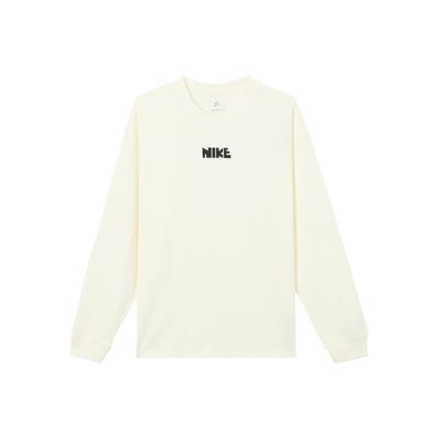 Round Neck Fashion Versatile Pullover Long Sleeve Sweatshirt Men Sweatshirt White FN0253-133