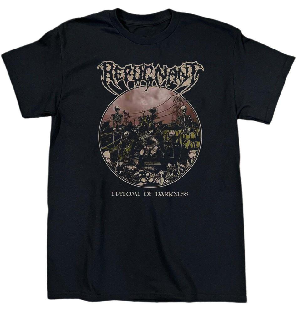 Repugnant - Epitome of Darkness Heavy Cotton Black T Shirt S-5XL TR551 Unisex T-Shirt XXXXL