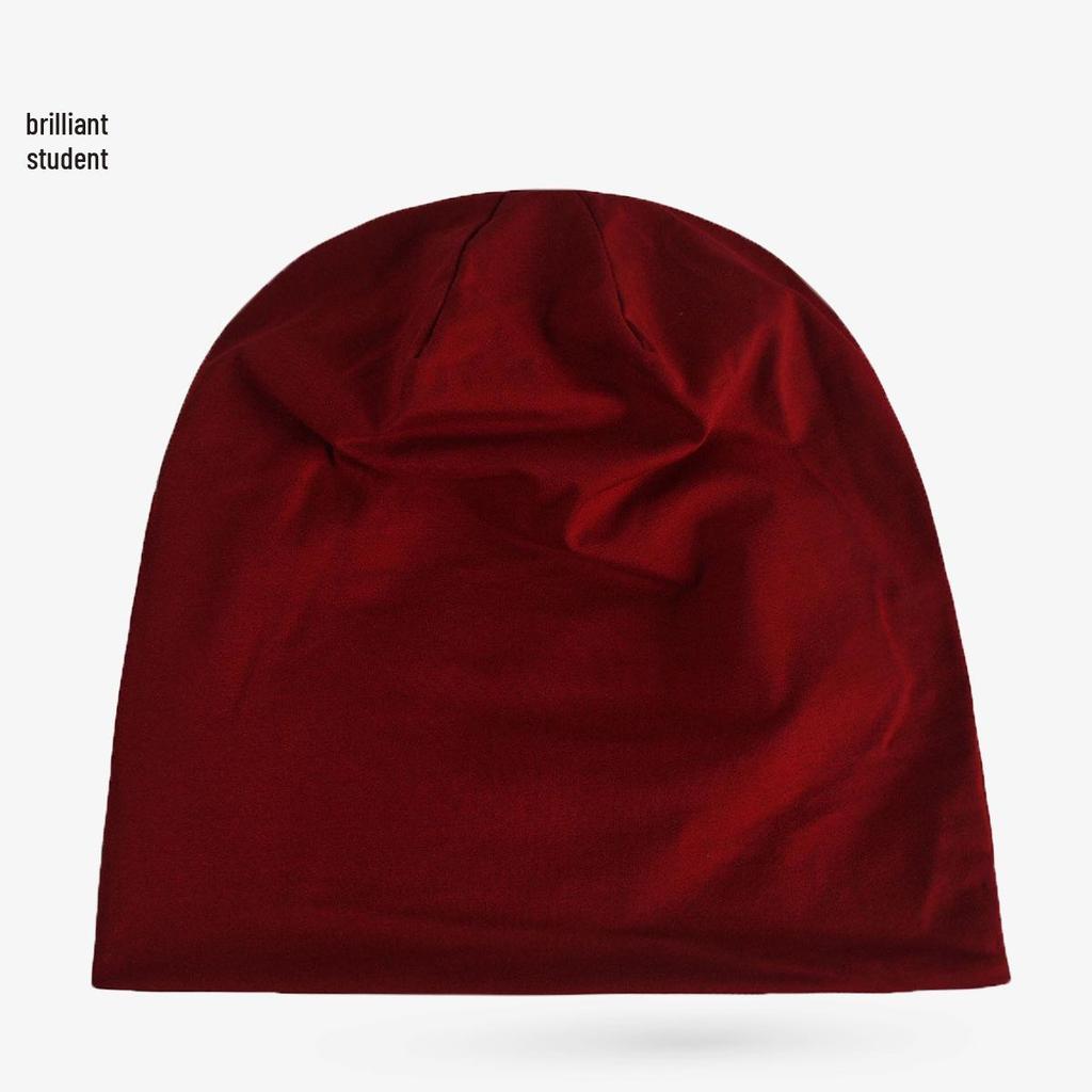 Versatile Cotton Beanie: Thin, Cuffed, Plain Style for Men & Women