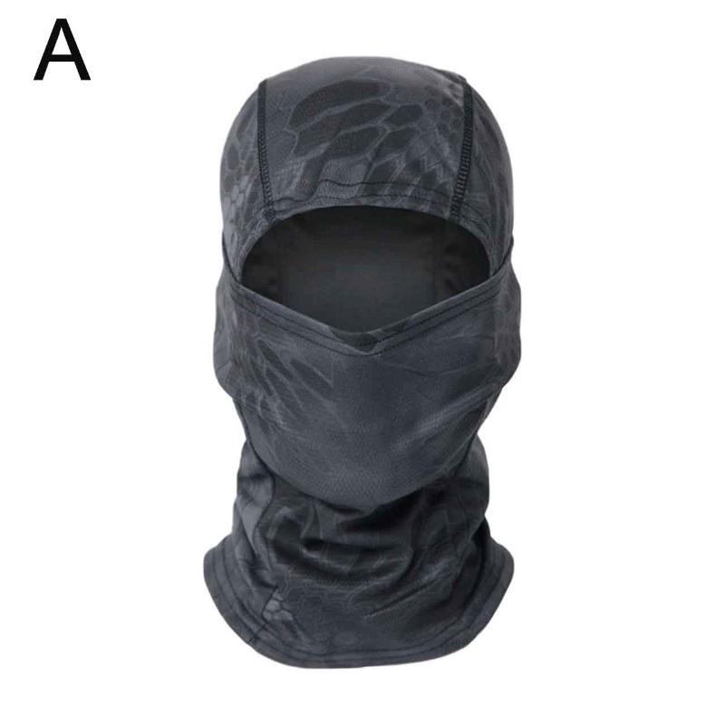 Cycling Hunting Hat Balaclava Scarf Full Face Mask Cover For Outdoor Riding Mask Sun Protection Quick Dry Mesh Mask