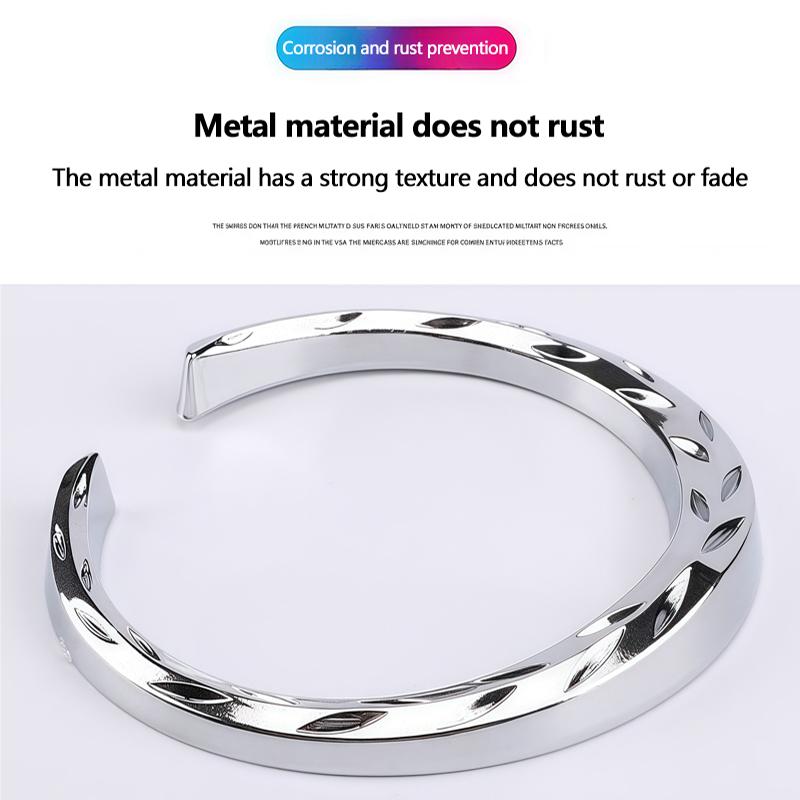 3D Metal Wheat Car Emblem Side Window Badge Stickers Accessorie For Dodge Journey Charger Ram 1500 Caliber Nitro Caravan Avenger U1111