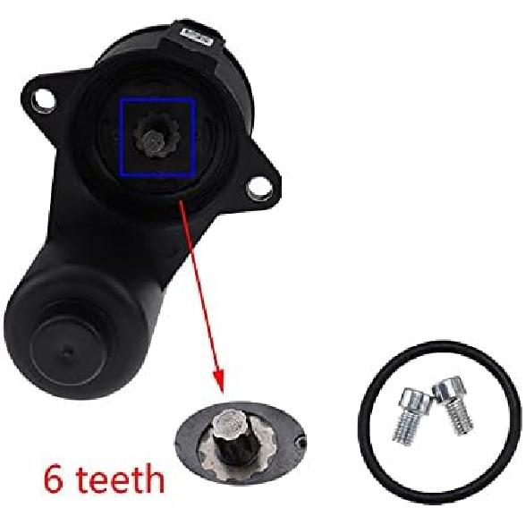 12-Torx 3C0998281A 32330208 3C0998281 Rear Brake Handbrake Caliper Servo Motor Compatible with Passa-t CC B6 B7 Sharan Q3 Alhambra