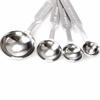 4Pcs Long Handle Measuring Cups Set Stainless Steel Kitchen Measure Tool  Kitchen Gadgets