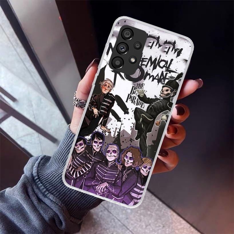 

My Chemical Romance MCR Phone Case For Samsung Galaxy A52 A51 A50S A32 A22 A12 A02S A72 A71 A31 A70 A30S Note 20 Ultra 10 Plus S Samsung A20S
