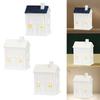 Ceramic Candle Holder DIY with LED Modern Decorative Ornaments White Figures Ornament for Desktop