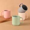 Ecofy Earth Friendly Java Coffee Mugs, Set of 4, 350 Ml, Rice Husk Biocomposite, Microwave Safe, Coffee Cups for Gifting, TUV Certified
