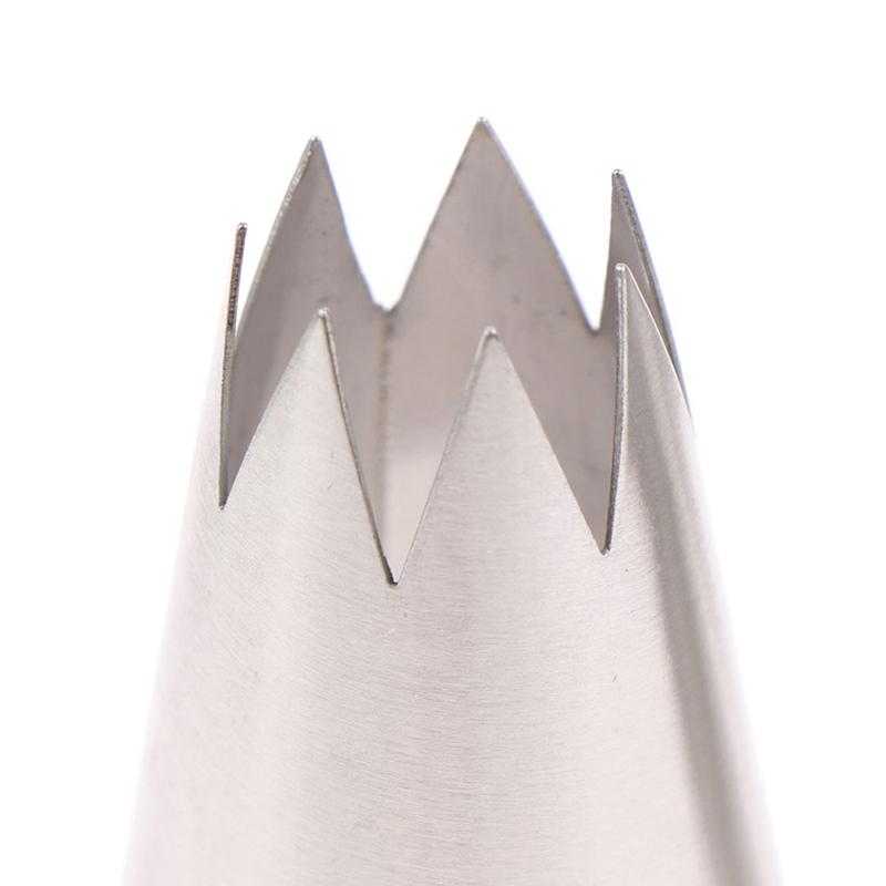 5 Teile/los Große Größe Creme Kuchen Icing Piping Tipps Puff Mund Düsen Gebäck Tipps